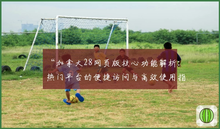 “加拿大28网页版核心功能解析：热门平台的便捷访问与高效使用指南”